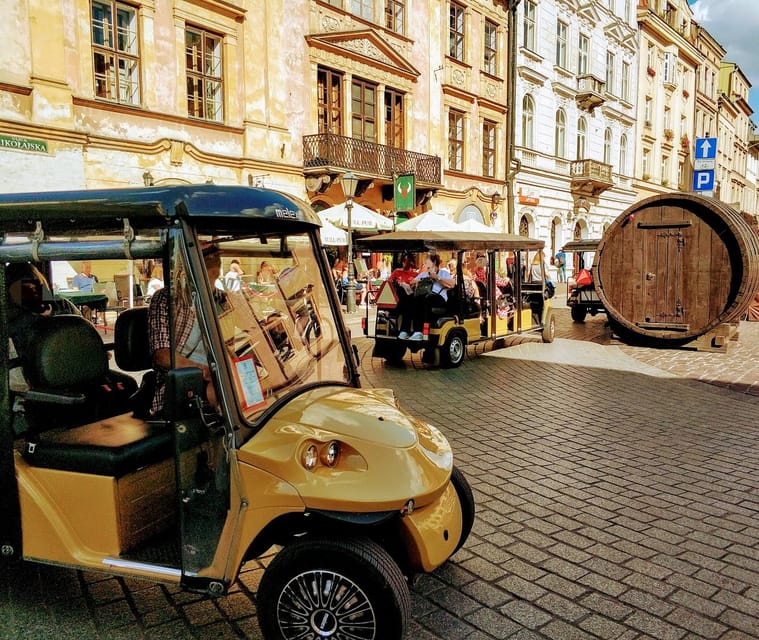 Krakow: Old Town Sightseeing Tour by Electric Golf Cart - Why a heated electric golf cart makes sense in Krakow