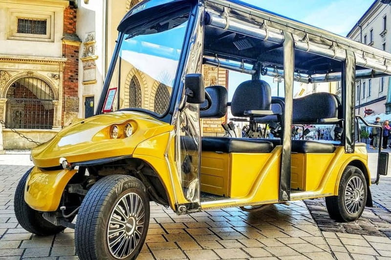 Krakow: Old Town Sightseeing Tour by Electric Golf Cart - Academy of Fine Arts and St. Florian: small stops that add up