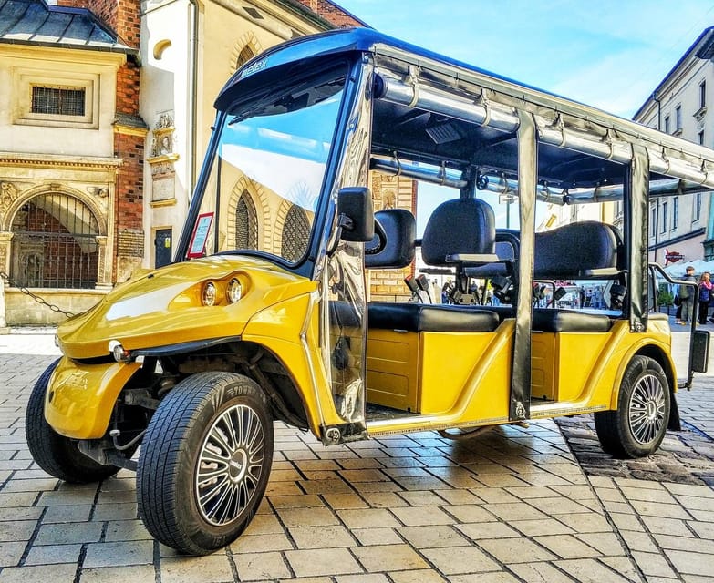 Krakow: Old Town Sightseeing Tour by Electric Golf Cart - Route walkthrough: Planty walls, Barbican remnants, and the Old Town ring