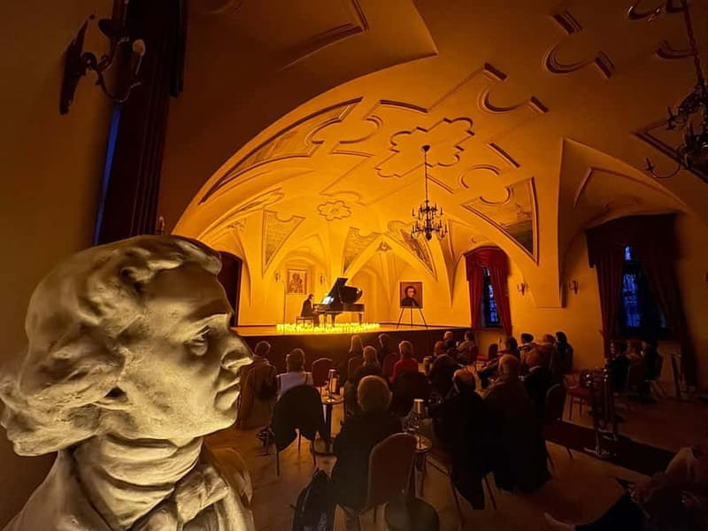 Krakow: Piano Trio Chopin & Friends Concert VIP with Wine - A 50-Minute Krakow Concert That Fits Real Sightseeing