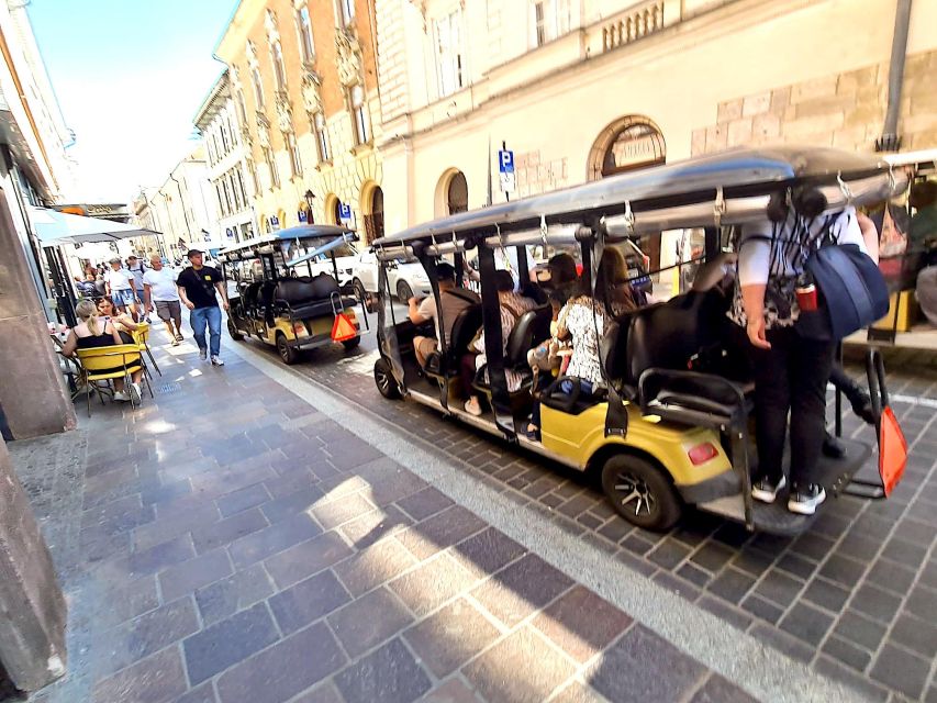 Krakow: Private Panoramic Tour by Golf Cart with Audio Guide - Wawel Castle and the panoramic approach: seeing big without getting stuck