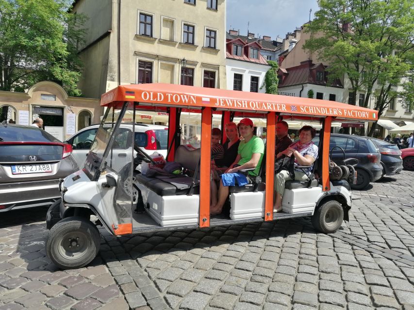 Krakow: Private Sightseeing Tour by Electric Car - Kazimierz drive-through: churches, synagogues, and the Jewish district feel