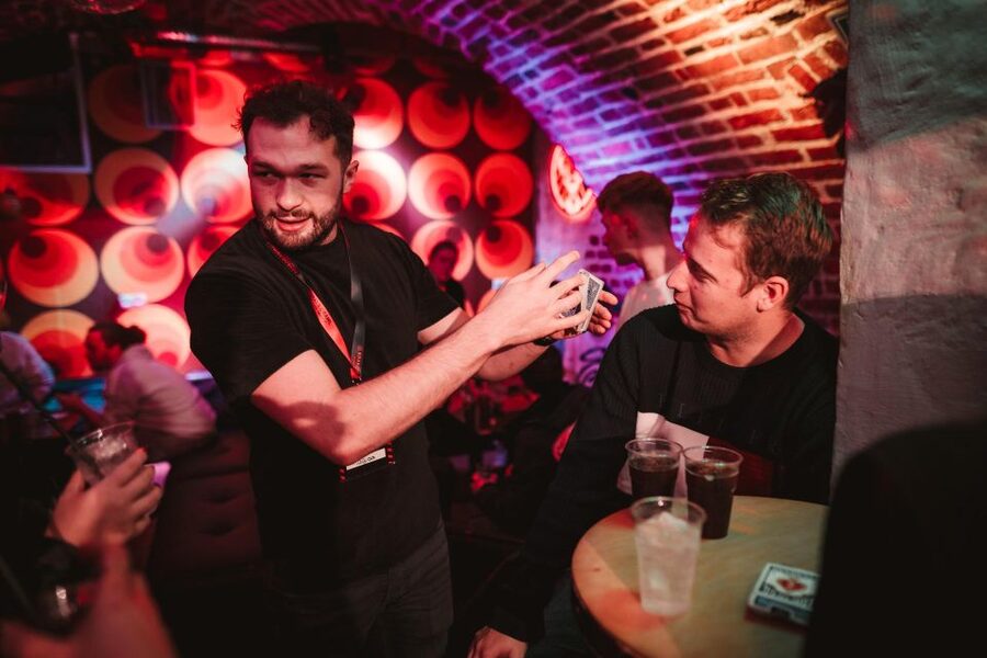 Krakow: Pub Crawl with 1 Hour of Unlimited Alcoholic Drinks - The Power Hour: unlimited vodka, beer, spirits, and game pressure