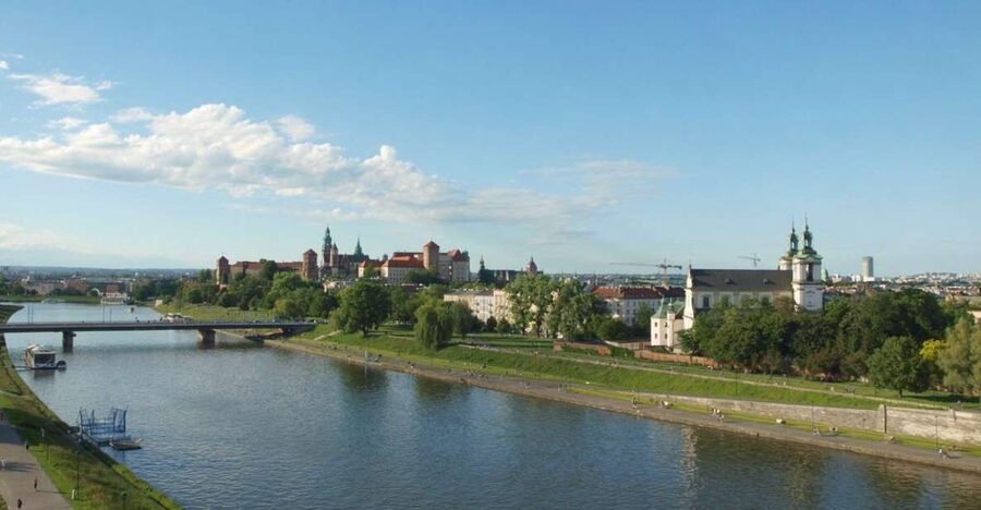 Krakow: River Cruise and Guided Visit to Schindler’s Factory - River Views on a Heated Catamaran (Plus Audio on the Water)