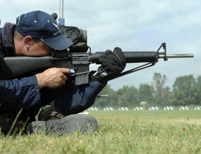 Krakow: Shooting Session - What you’ll shoot: AK-47, M16A1, Uzi, pistols, shotgun, and more