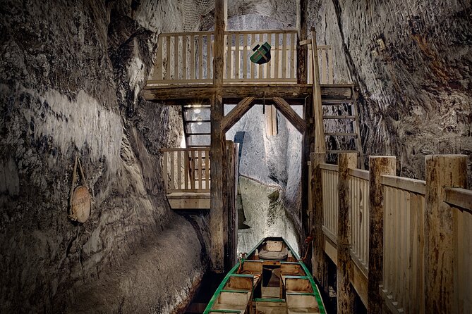 Krakow: UNESCO Bochnia Salt Mine Tour & Boat Expedition - The mining train ride: moving through the mine without the long walk