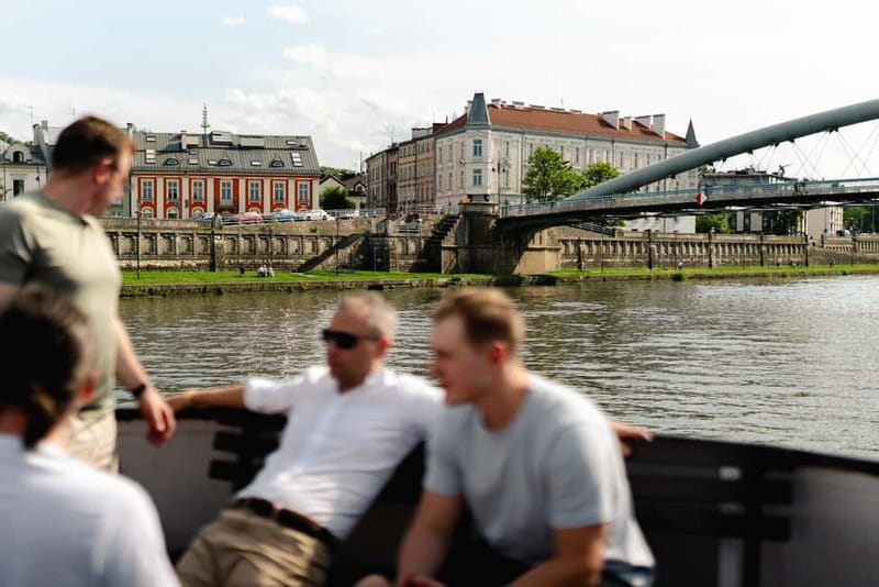 Krakow: Vistula River Sightseeing Cruise with Audio Guide - Most Dębnicki and the Norbertine Sisters: a calmer stretch with great structure