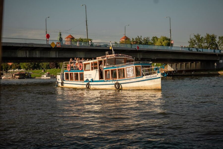 Krakow: Vistula River Sightseeing Cruise ️ - Where You Board: Sheraton Pier, Kapitan Victor Banners
