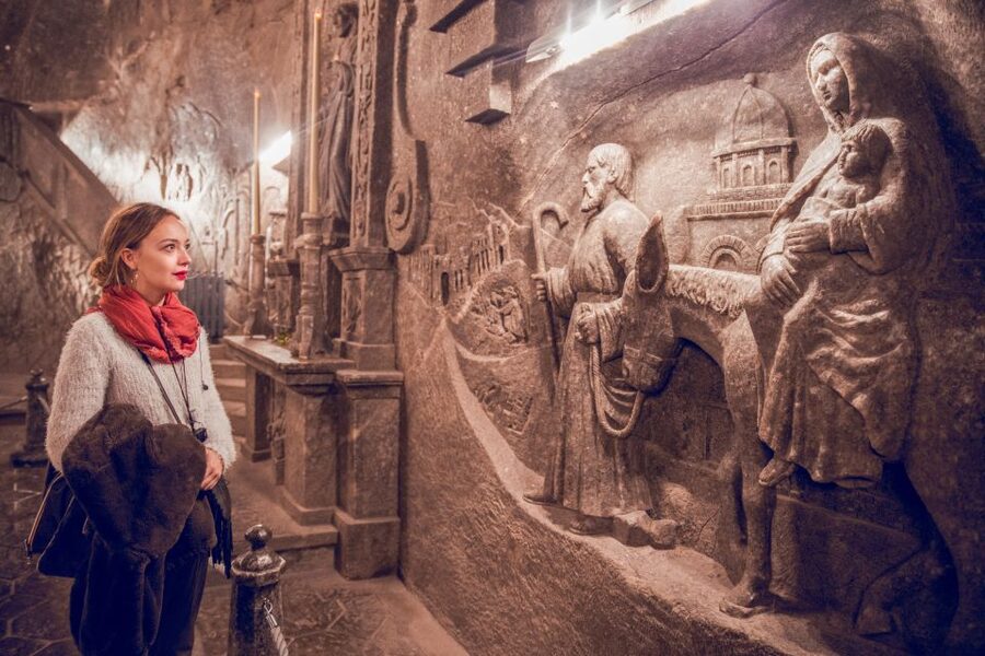 Krakow: Wieliczka Salt Mine Guided Tour - St. Kinga’s Chapel and the Salt Sculpture Showstopper