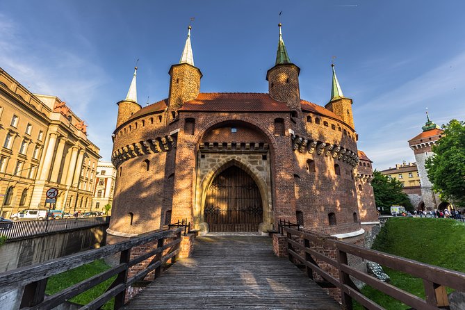 The Barbican and the medieval walls of Krakow