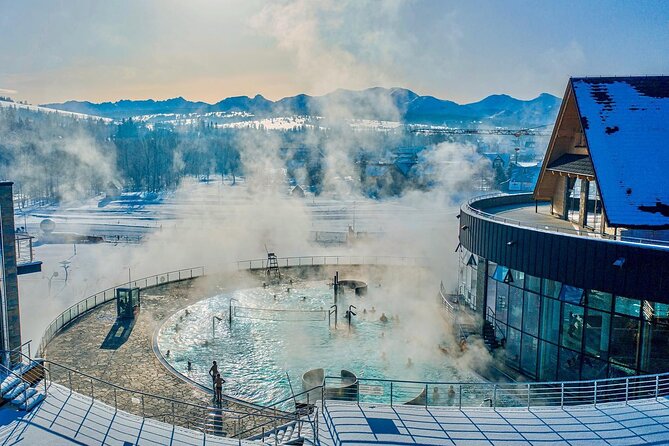 Snowmobile Ride and Thermal Pools with Hotel Pickup in Zakopane - Chochołowskie Termy: 3 hours in Poland’s biggest thermal water complex
