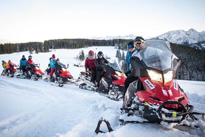 Snowmobile Ride with Zakopane and Hot Springs Combo Options - One Hour On A Snowmobile, Then The Tatra Winter Switch