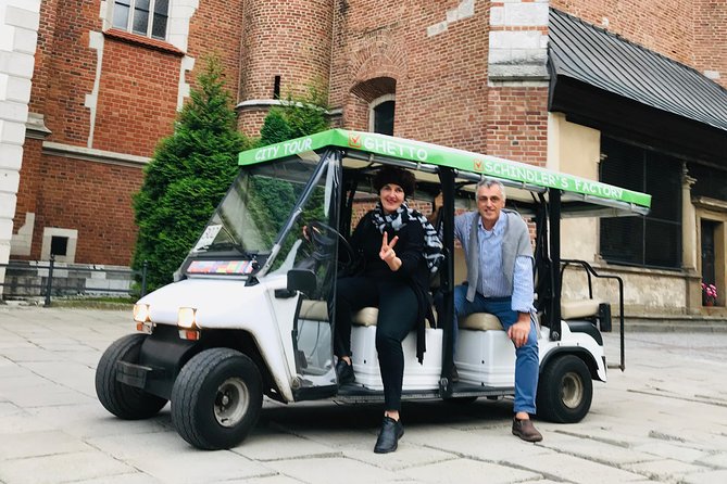 The best view of Krakow from Golf Cars - Wawel Hill highlights: dragon lore, Bernardine Church, and Church on the Rock