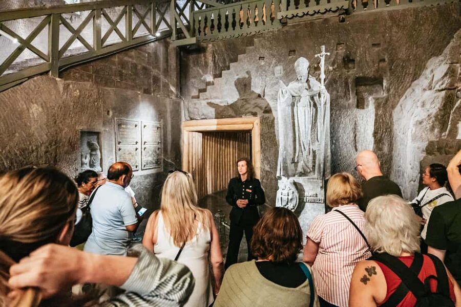 Wieliczka Salt Mine Tour from Kraków – Skip the Line Entry - Inside the salt mine: chapels, chambers, and the St. Kinga moment