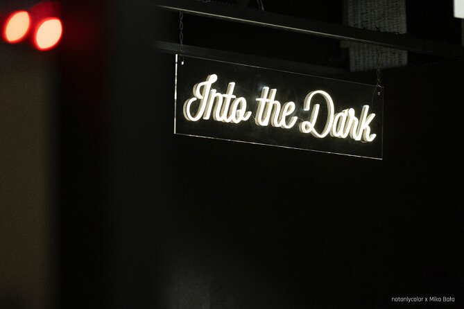 WOMAI Cracow - Into the darkness experience - Entering the darkness: what the experience feels like in practice